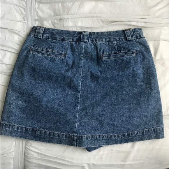 Vintage Denim Skort (Skirt + Shorts underneath) - Picture 2 of 2